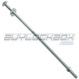3/8" x 14" Carriage Bolt with Washer and Nut