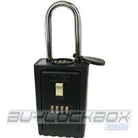 NuSet 4-Number Realtor Lock Box with Combination Lock Shackle