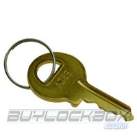 Master (M1) A389 Brass Key – Buylockbox