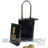 NuSet 3-Letter (A to Z) Realtor Lock Box with Combination Lock Shackle