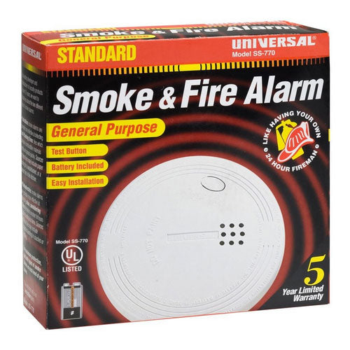 Universal Ionization Smoke Alarm