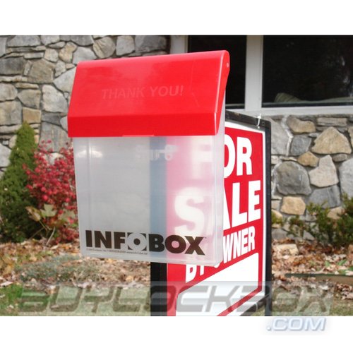 InfoBox Real Estate Brochure/Flyer Holder